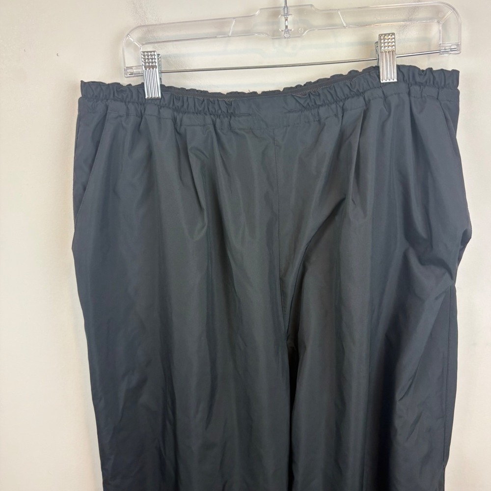 FootJoy DryJoys Mens Large Black Waterproof Golf Rain Pants Performance Trousers - Picture 6 of 8